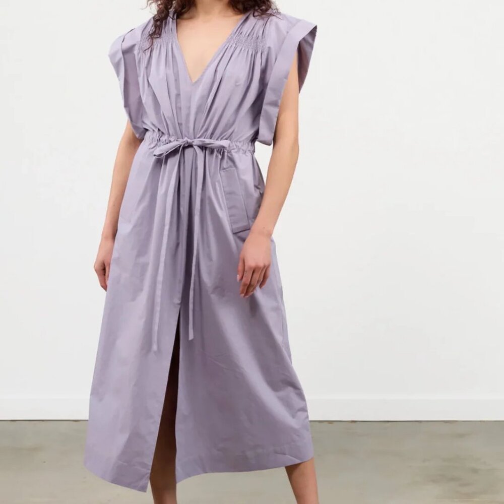 Rachel Comey Lilac Cotton Maxi Dress